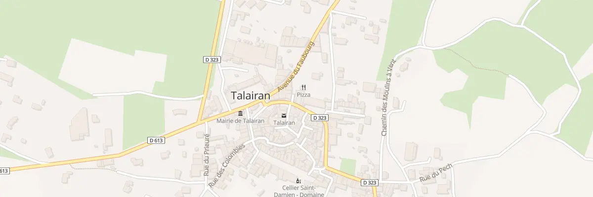Plan du 182 Le Village à Talairan