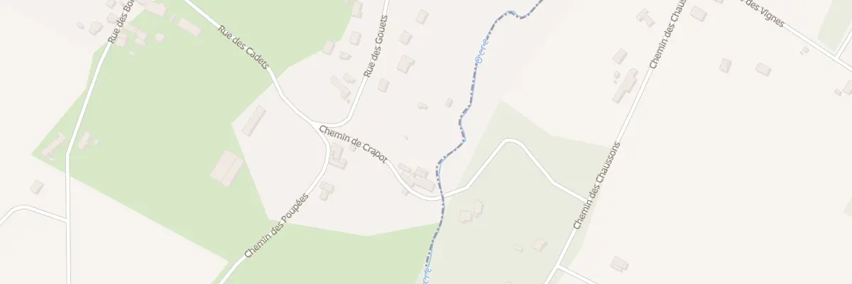 Plan du 169 Che des Gouets à Saint-Martin-sur-Ocre