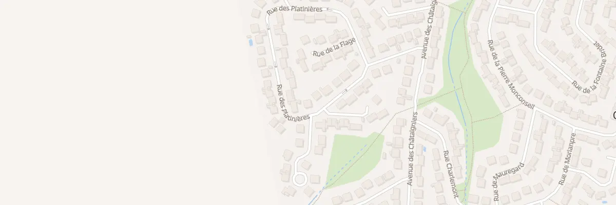 Plan du 43 Rue des Platinières à Othis