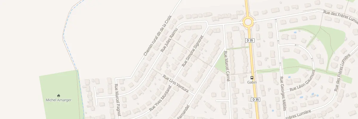 Plan du 5 Rue Simone Signoret à Chevry-Cossigny