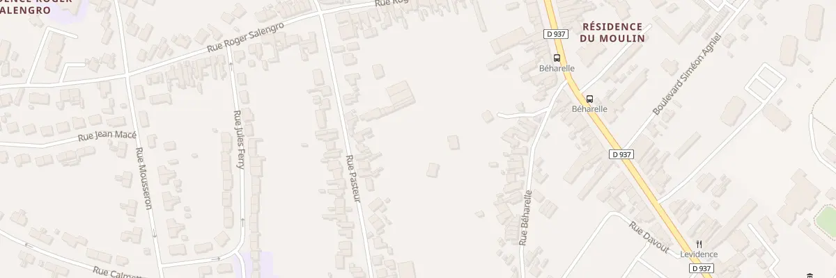 Plan du 35 Rue Pasteur à Nœux-les-Mines