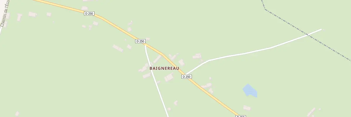 Plan du 5061 Baignereau à Braize