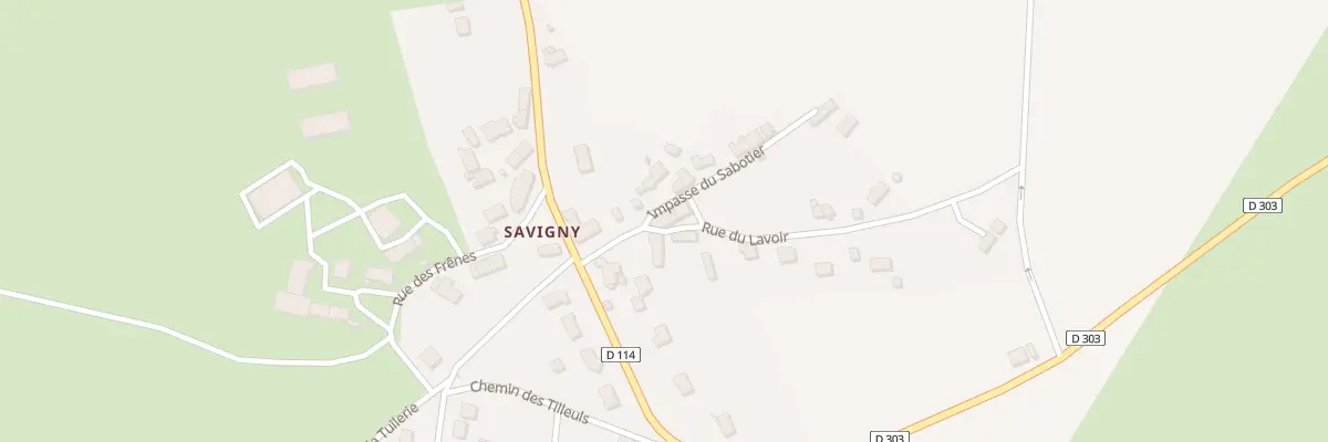 Plan du 5 Rue du Lavoir à Verneix