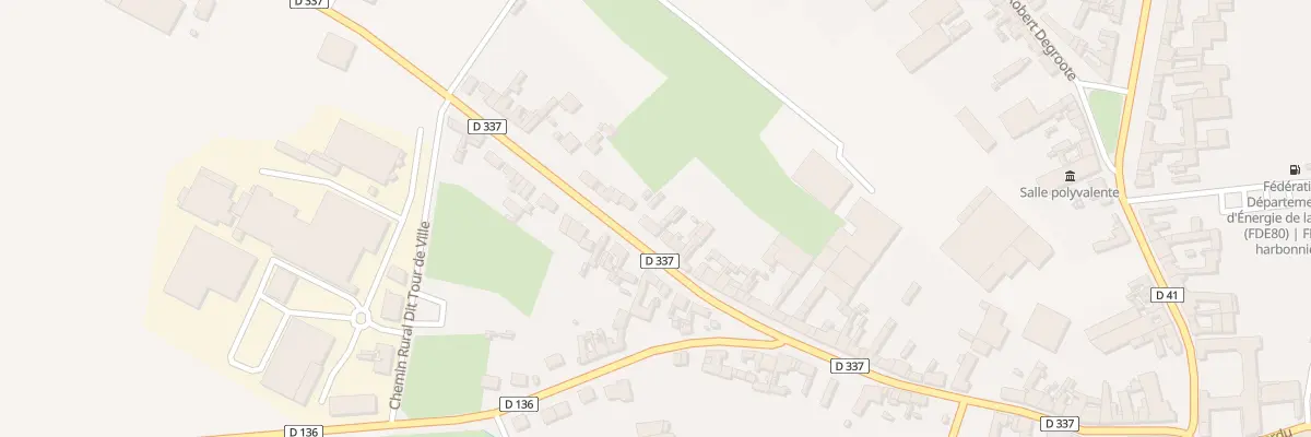 Plan du 58 Rue Raoul Defruit à Harbonnières