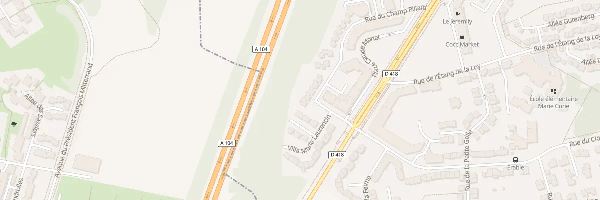 Plan du 31 Rue du Champ Pillard à Saint-Thibault-des-Vignes