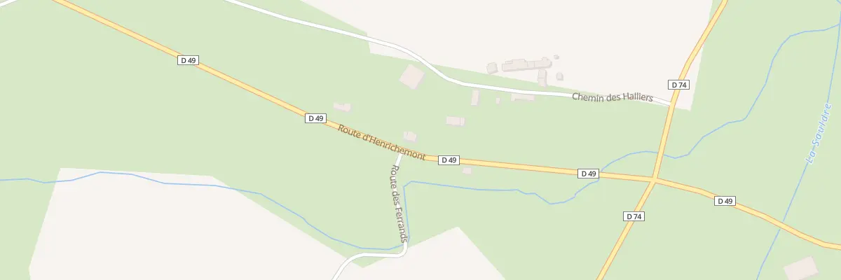 Plan du 3340 Rte d’Henrichemont à Neuvy-Deux-Clochers