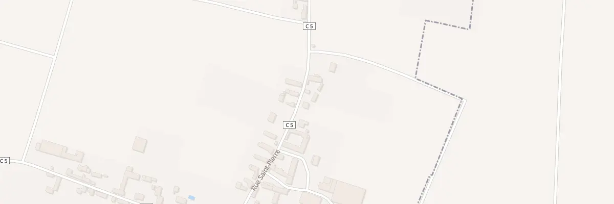 Plan du 7 Rue Saint-pierre à Chenou