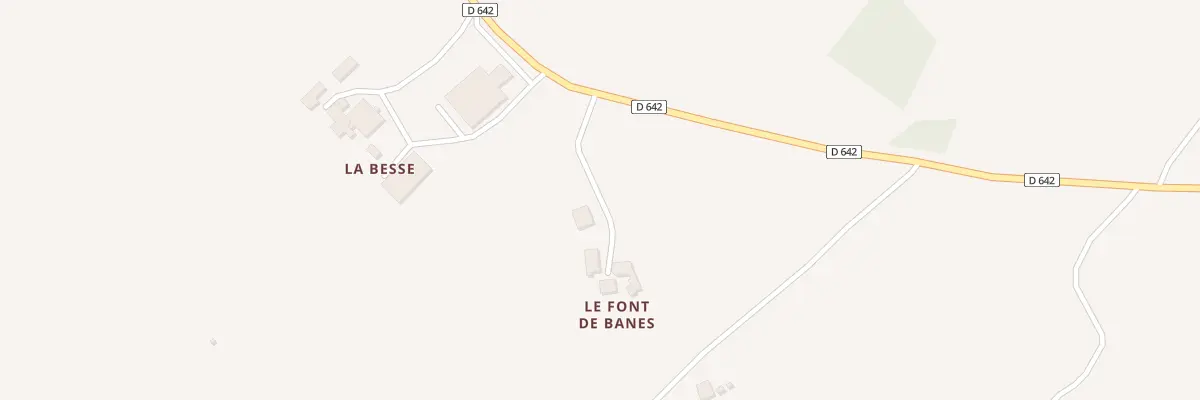 Plan du 5087 Font de Banes à Trémouilles