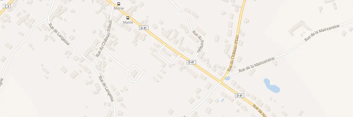 Plan du 8 Rue des Coquelicots à Varennes-Changy
