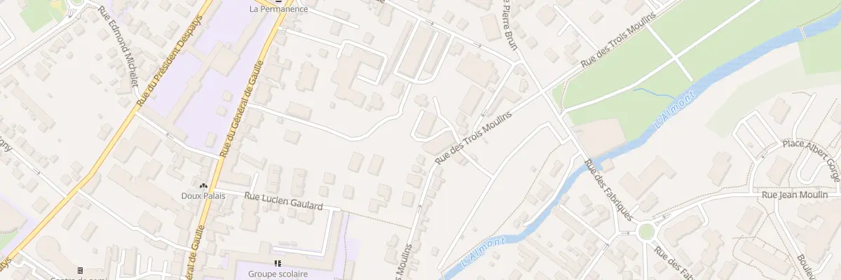 Plan du 27 Rue des 3 Moulins à Melun