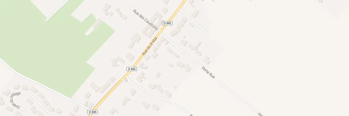 Plan du 72 Rue Verte Rue à Locon