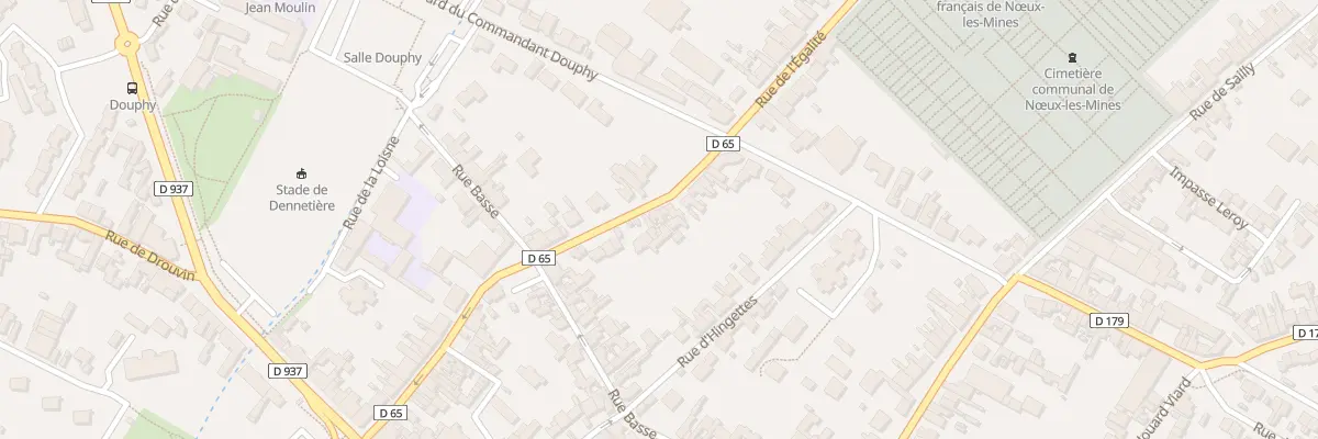 Plan du 43 Rue de l’Egalité à Nœux-les-Mines