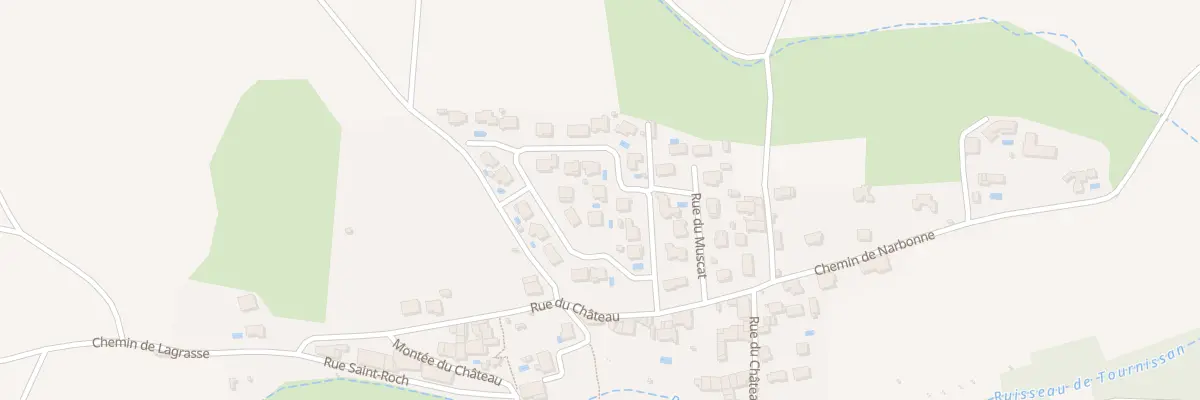 Plan du 20 Rue Hauts de Tournissan à Tournissan