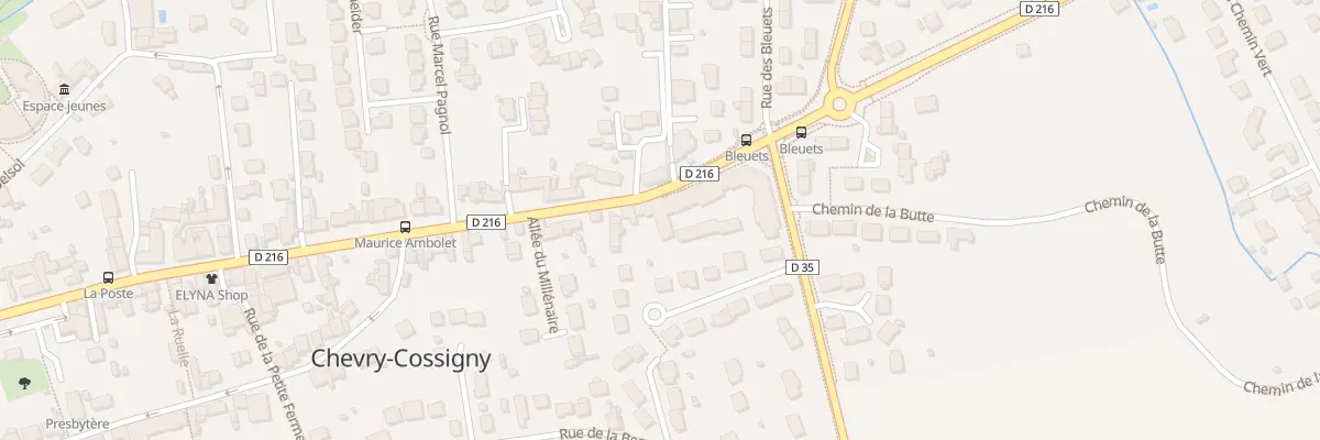 Plan du 98 Rue Charles Pathé à Chevry-Cossigny