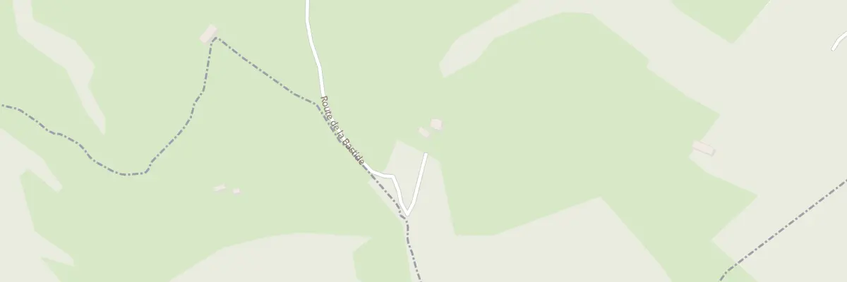 Plan du 5268 La Bastide Haute à Thiézac