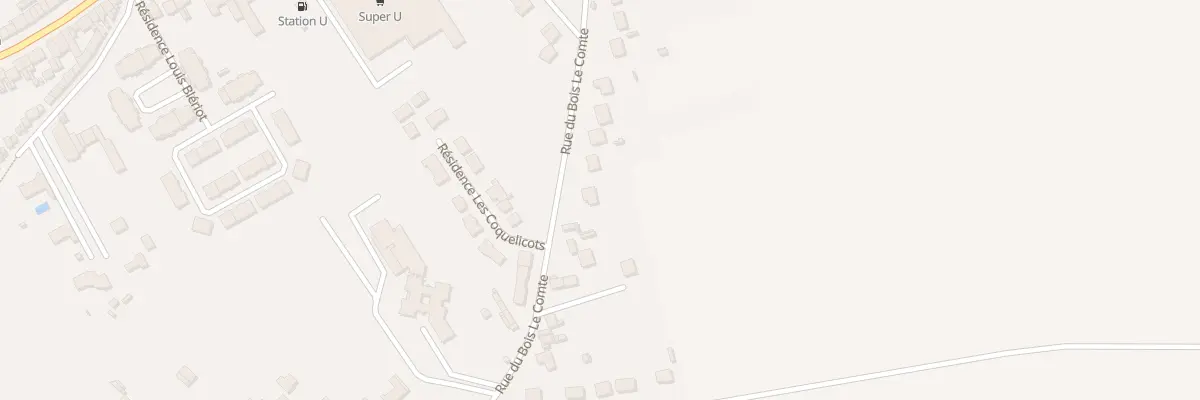 Plan du 28 Rue du Bois le Comte à Albert