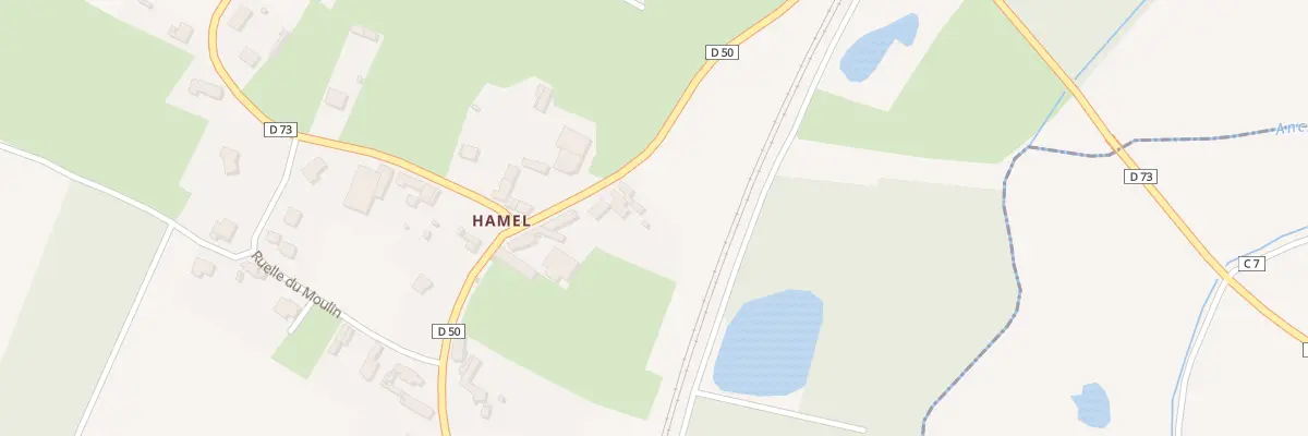 Plan du 1 Gr Grande Rue à Beaumont-Hamel