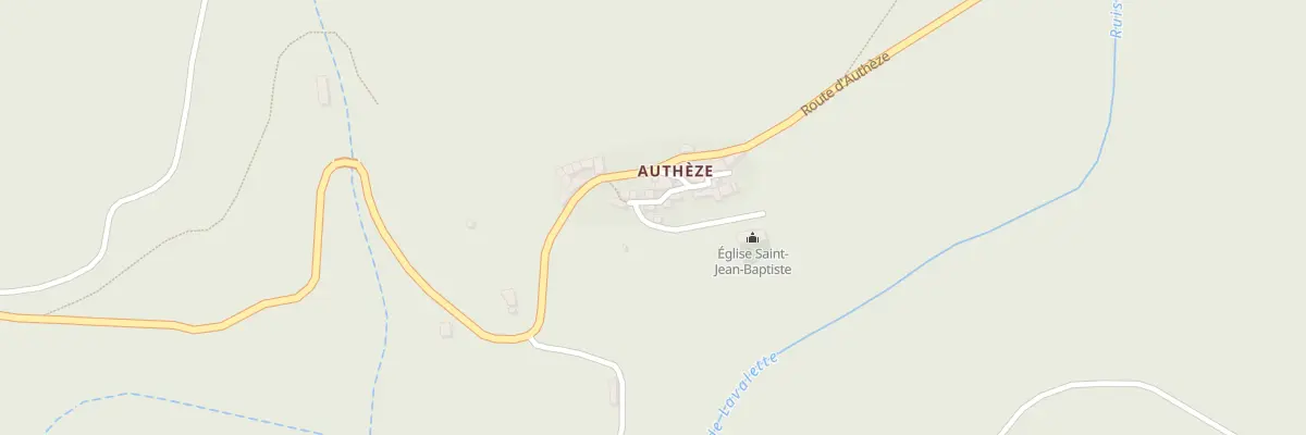 Plan du 5195F Autheze à Ferrals-les-Montagnes