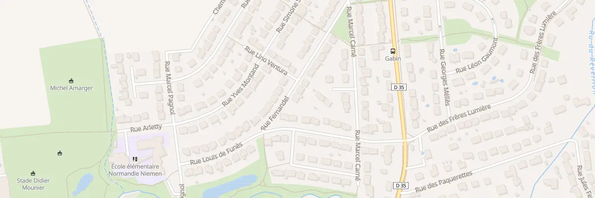Plan du 2 Rue Fernandel à Chevry-Cossigny