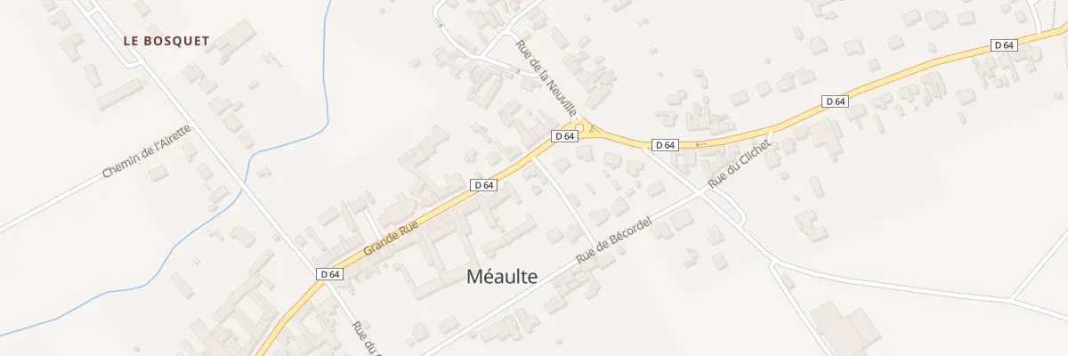 Plan du 113 Gr Grand Rue à Méaulte