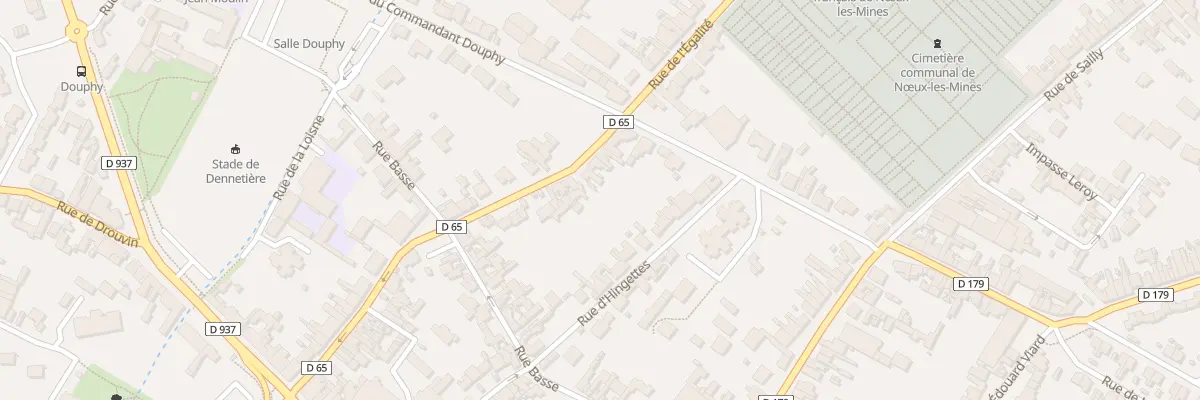 Plan du 47 Rue de l’Egalité à Nœux-les-Mines