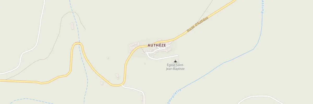 Plan du 5191F Autheze à Ferrals-les-Montagnes