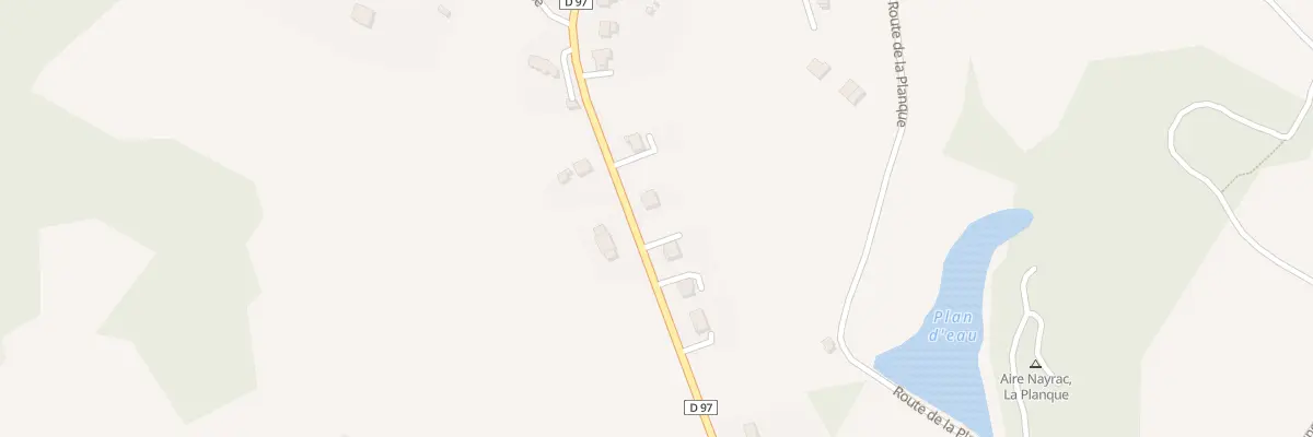 Plan du 5204A La Planque au Nayrac