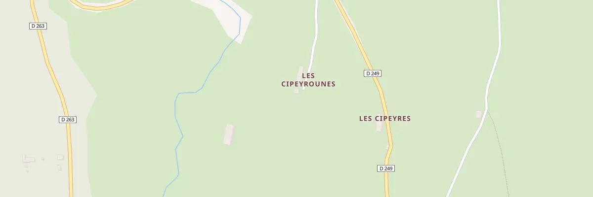 Plan du 5094 Les Cipeyres à Collandres