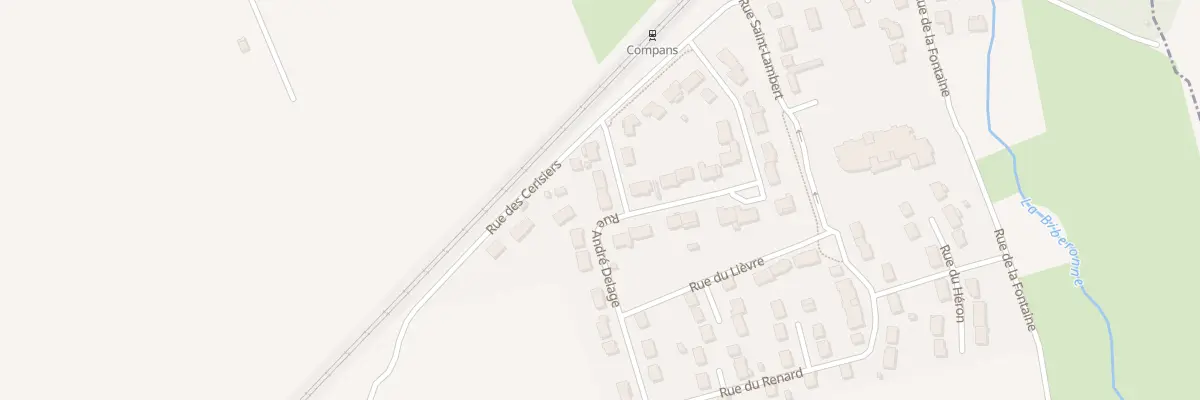 Plan du 5 Rue André Delage à Compans