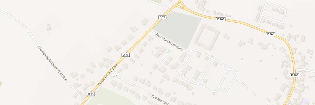 Plan du 3 Rue Marcel Lherbier à Bouvigny-Boyeffles