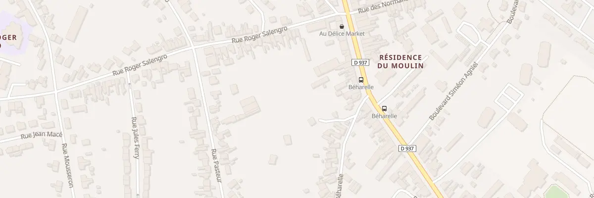 Plan du 272 Rue Nationale à Nœux-les-Mines
