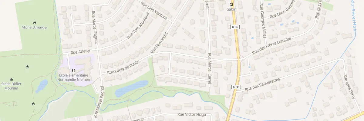 Plan du 26 Rue Louis de Funès à Chevry-Cossigny