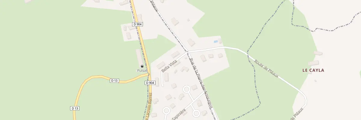 Plan du 5467 Bella Vista à Brommat