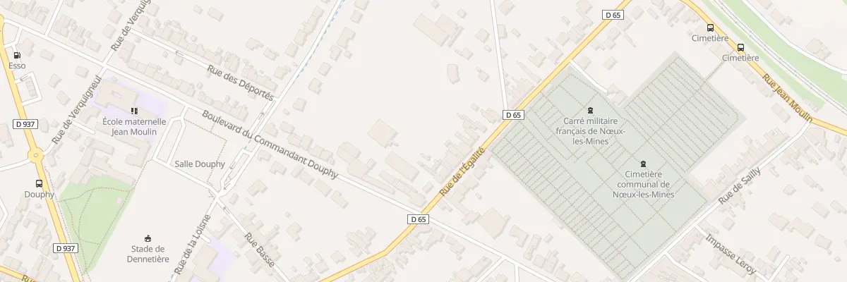 Plan du 52 Rue de l’Egalité à Nœux-les-Mines