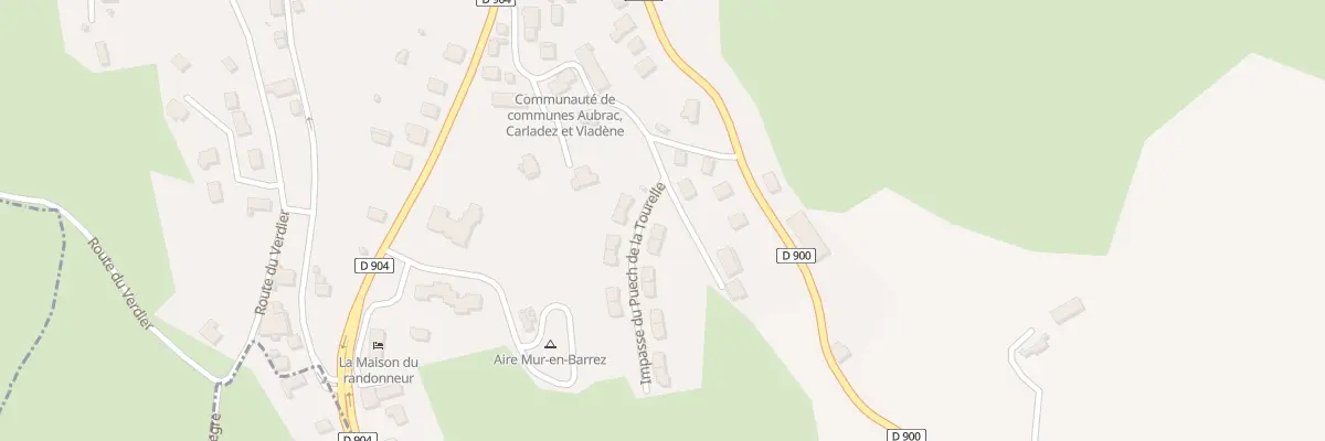 Plan du 5489 Cité du Puech de la Tourelle à Mur-de-Barrez