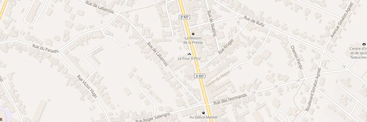 Plan du 234 Rue Nationale à Nœux-les-Mines