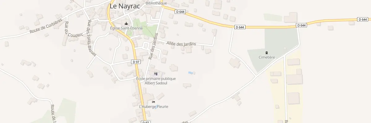 Plan du 5225 Le Nayrac au Nayrac