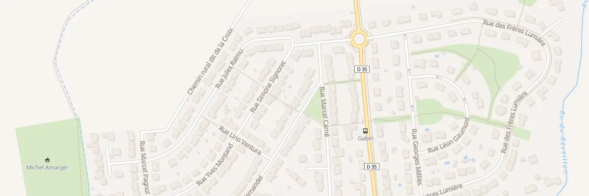 Plan du 25 Rue Fernandel à Chevry-Cossigny