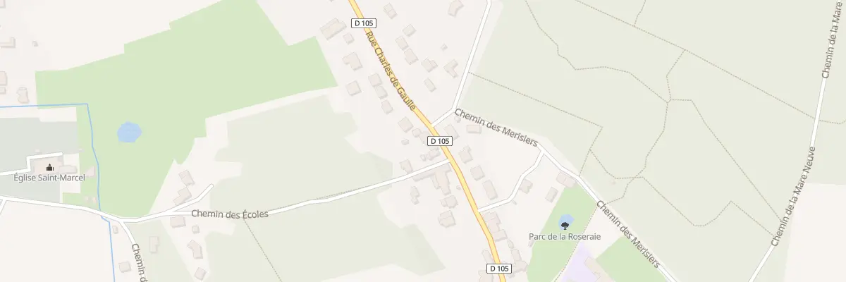 Plan du 33 Rue Charles de Gaulle à Villevaudé