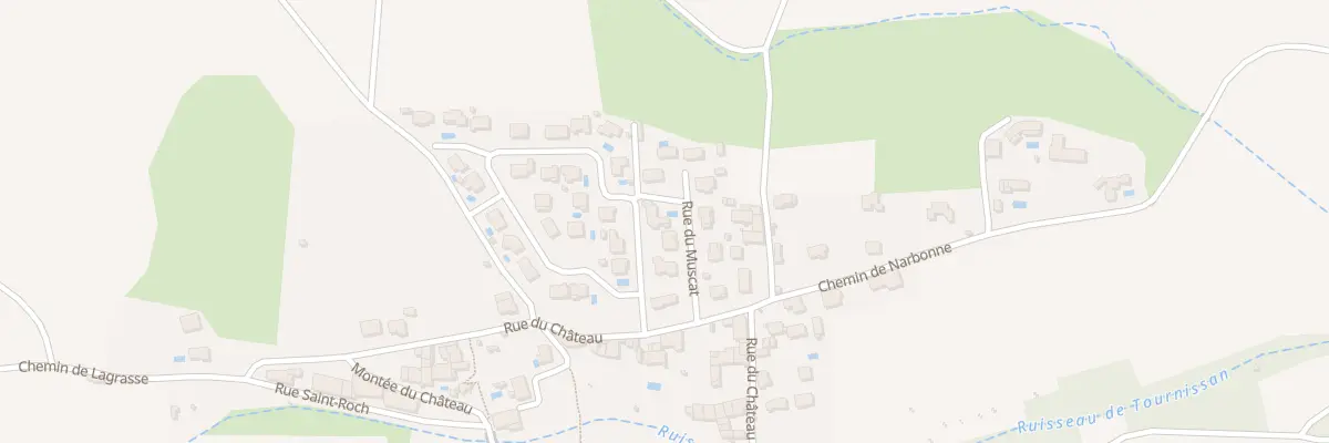 Plan du 5 Rue du Muscat à Tournissan