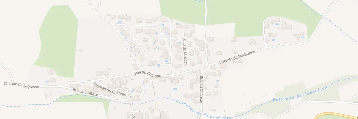 Plan du 1 Rue du Muscat à Tournissan