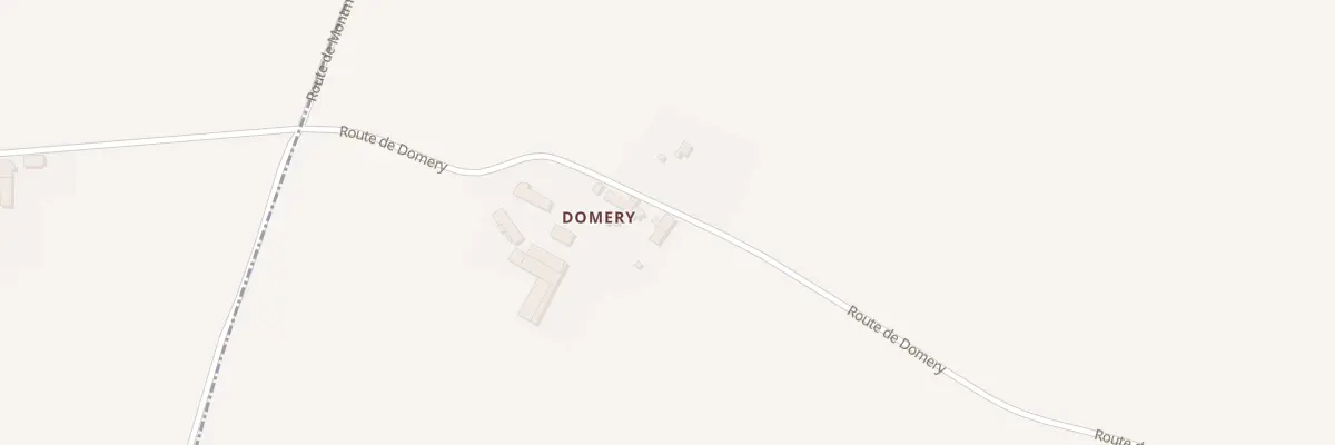 Plan du 15 Rte de Domery à Azy