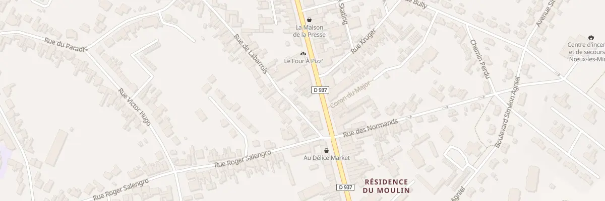Plan du 248 Rue Nationale à Nœux-les-Mines