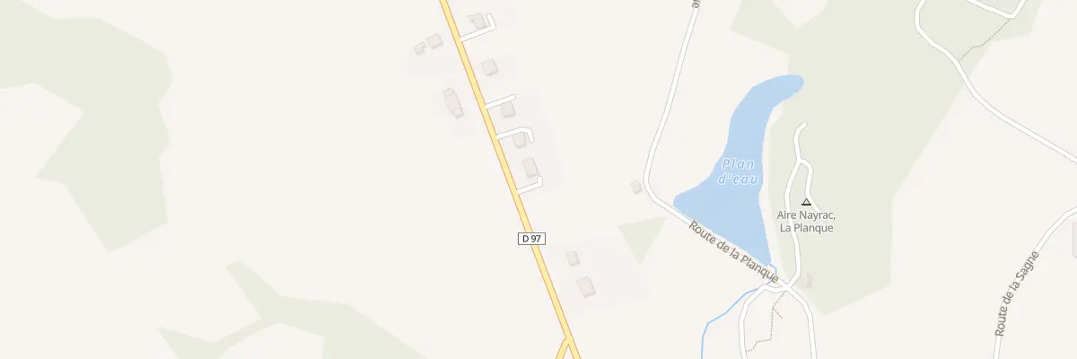 Plan du 5321 La Planque au Nayrac