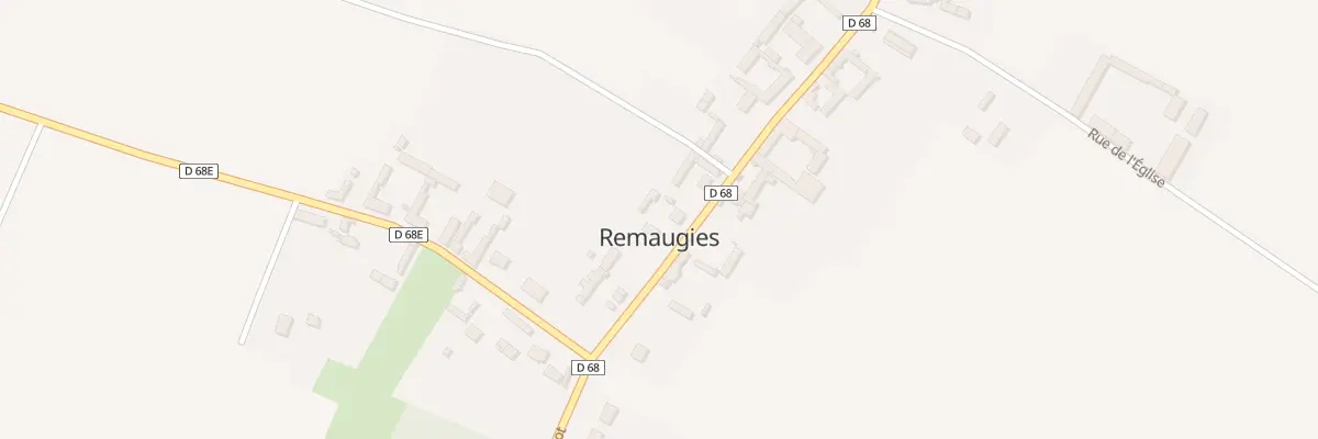 Plan du 24 Gr Grande Rue à Remaugies