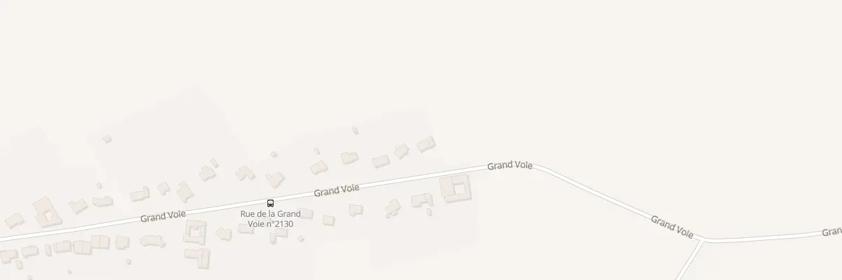 Plan du 1960 Rue Grand Voie à Lestrem