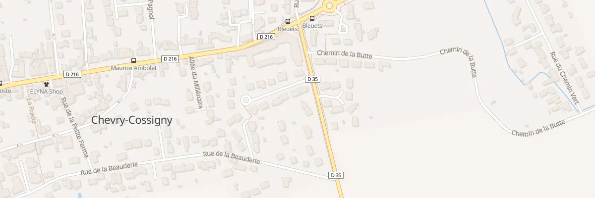 Plan du 3 Rue St Exupery à Chevry-Cossigny