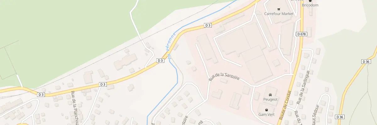 Plan du 22B Rue de la Gentiane à Riom-ès-Montagnes