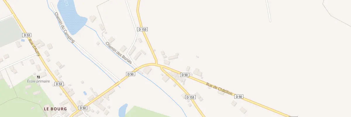 Plan du 1 Rue de Chatillon à Cernoy-en-Berry