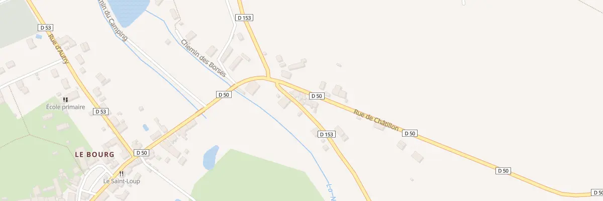 Plan du 4 Rue de Chatillon à Cernoy-en-Berry